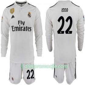 Real Madrid Dres ISCO 22 Dječji Domaći 2018/19 Dugim Rukavima
